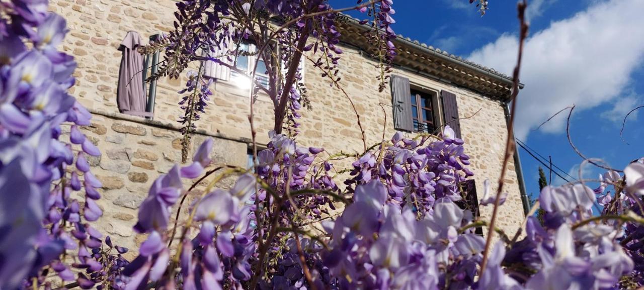 La Maison Wisteria Saint-Pantaléon-les-Vignes Εξωτερικό φωτογραφία